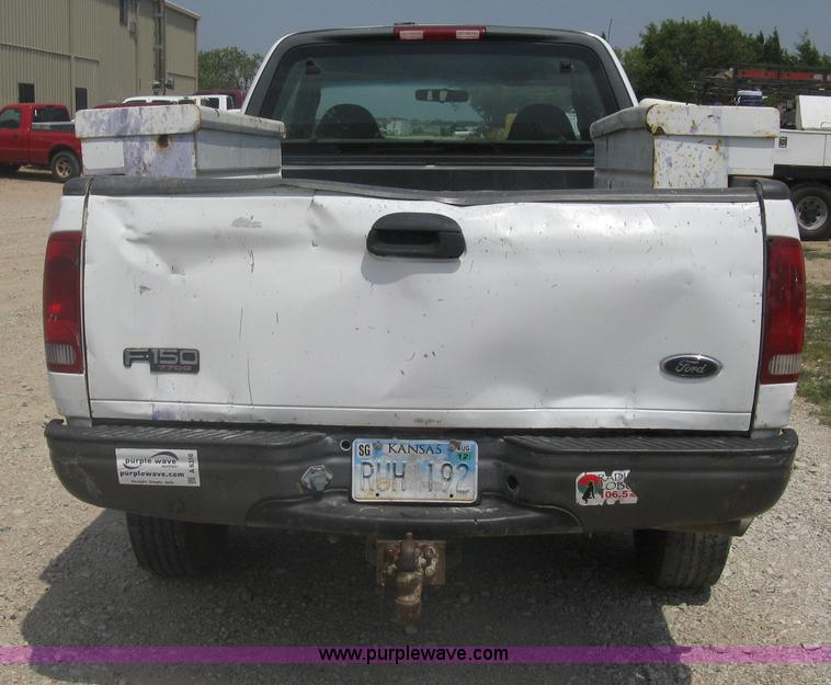 image for item A6316 2002 Ford F150 XL extended cab pickup truck