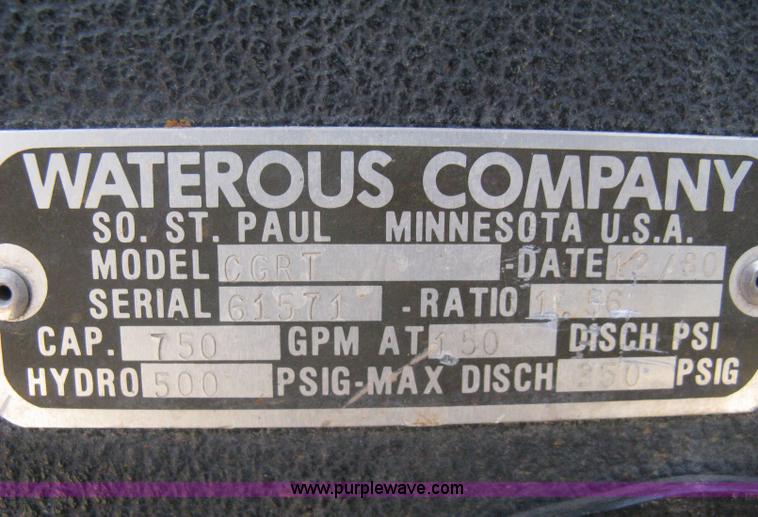 image for item A6450 1981 International 1824 off-road firetruck