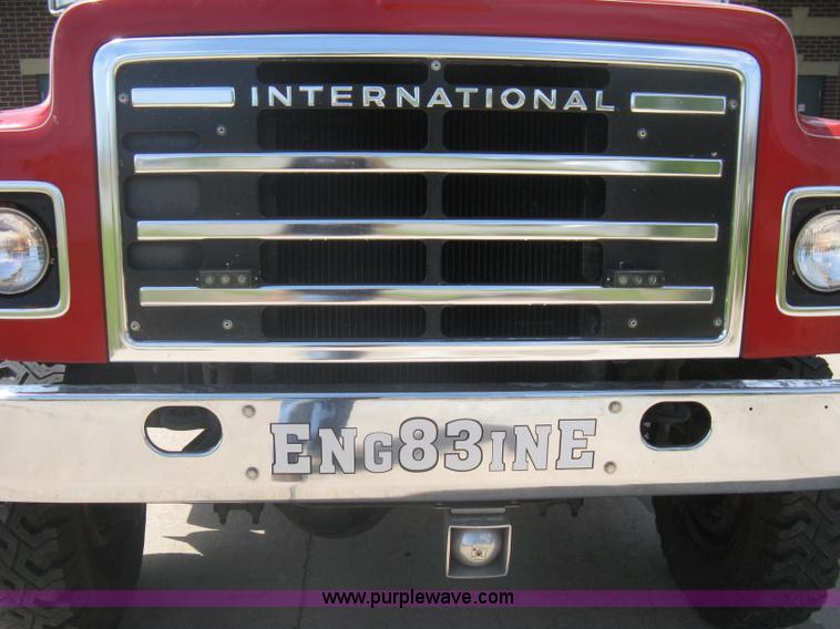 image for item A6450 1981 International 1824 off-road firetruck