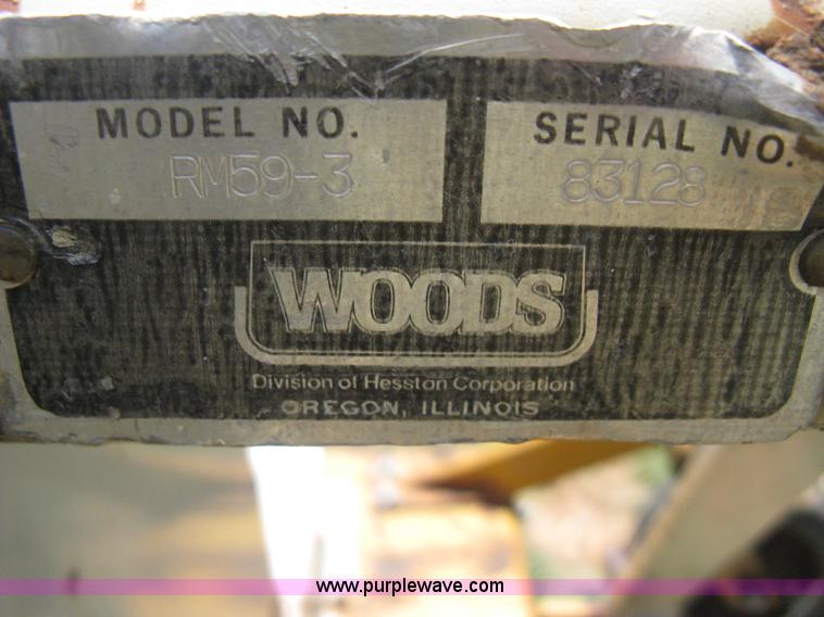 image for item A6463 Woods RM59 finish mower