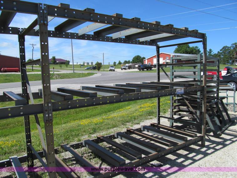 image for item A8342 Heavy duty pallet racking