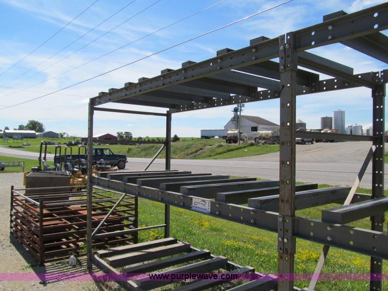 image for item A8344 Heavy duty pallet racking