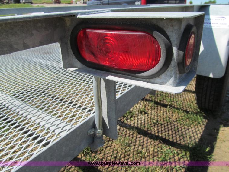 image for item A8345 Shop built equipment trailer