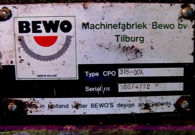 image for item A8346 Bewo Scotchman 315XX cold saw