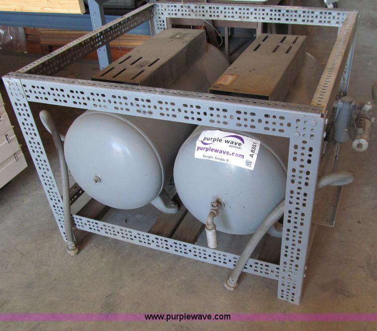 image for item A8351 (2) Buckeye Boiler 30 gallon air compressor tanks