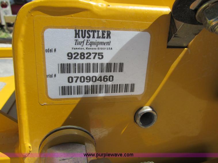 image for item A8355 2007 Hustler Fastrak lawn mower