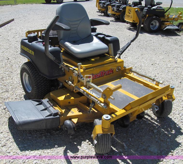 image for item A8356 2010 Hustler Fastrak lawn mower