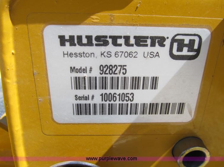 image for item A8356 2010 Hustler Fastrak lawn mower