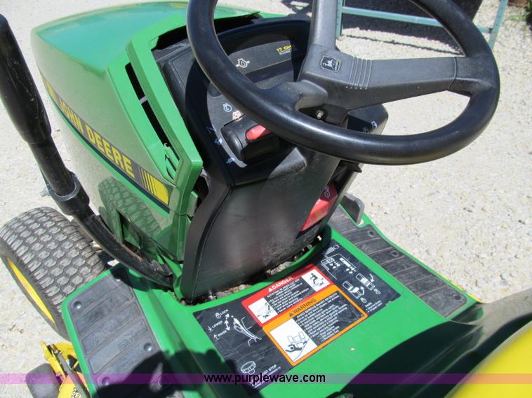 image for item A8357 John Deere GT275 lawn mower