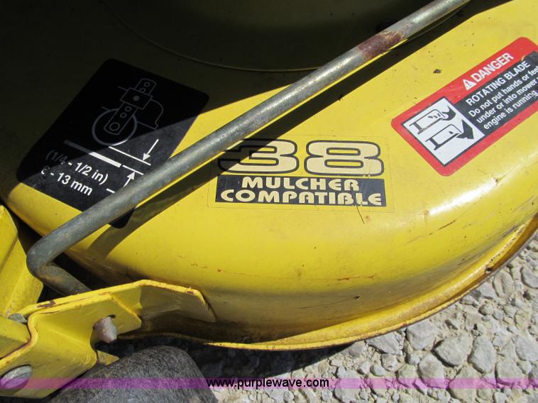 image for item A8357 John Deere GT275 lawn mower