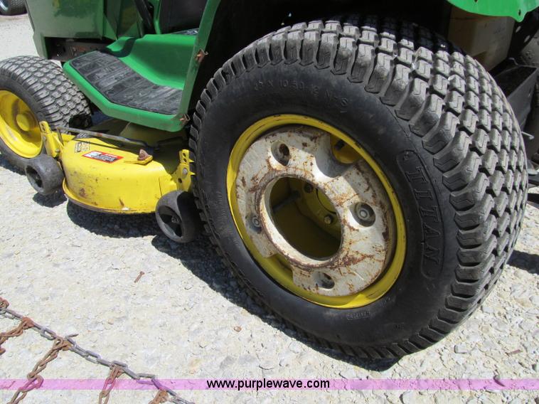 image for item A8357 John Deere GT275 lawn mower