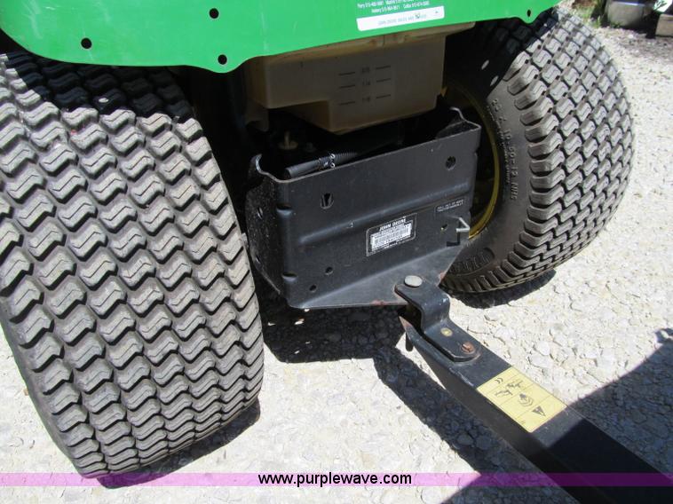 image for item A8357 John Deere GT275 lawn mower