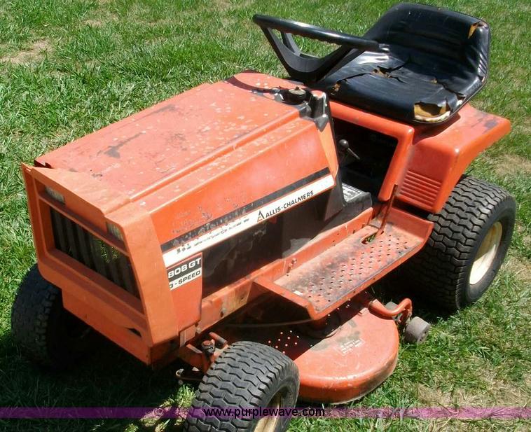 image for item B1404 Allis-Chalmers 808GT Simplicity 6008 lawn mower