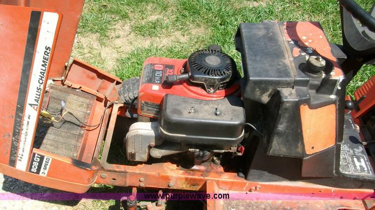 image for item B1404 Allis-Chalmers 808GT Simplicity 6008 lawn mower