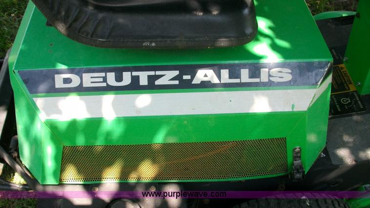 image for item B1405 Deutz Allis 1312H Simplicity Sunrunner ZTR lawn mower