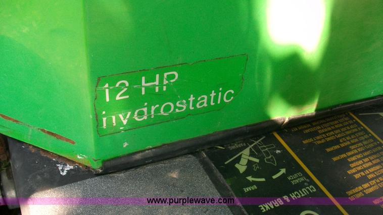 image for item B1405 Deutz Allis 1312H Simplicity Sunrunner ZTR lawn mower