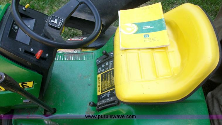 image for item B1406 John Deere 160 lawn mower