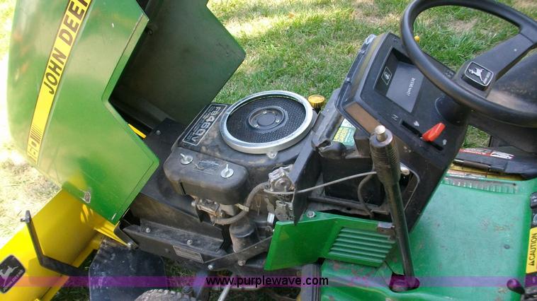 image for item B1406 John Deere 160 lawn mower
