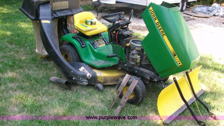 image for item B1406 John Deere 160 lawn mower