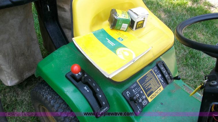 image for item B1406 John Deere 160 lawn mower