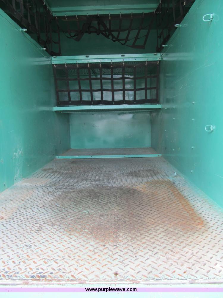 image for item B2740 1995 Ford F800 extended cab utility transport truck