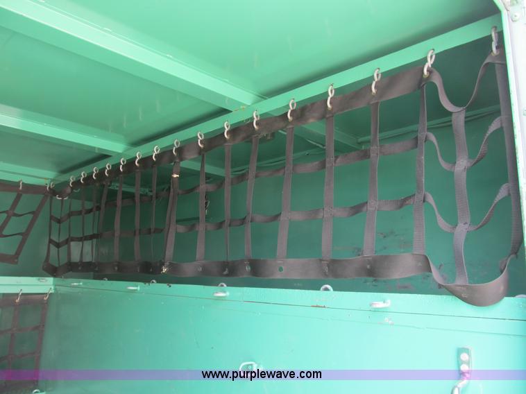 image for item B2740 1995 Ford F800 extended cab utility transport truck