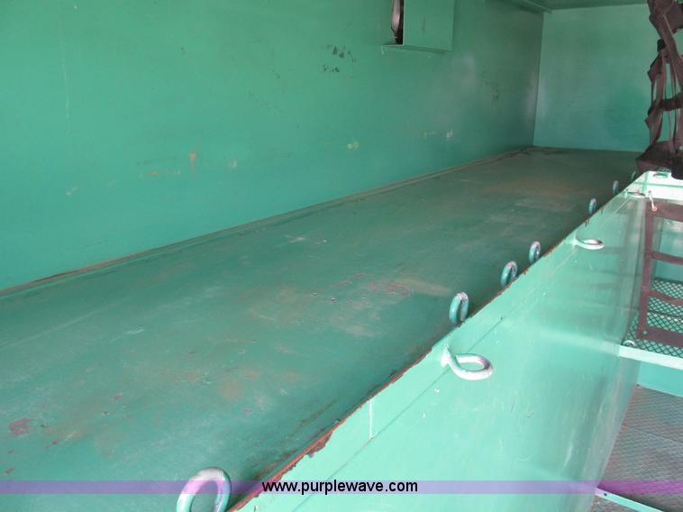 image for item B2740 1995 Ford F800 extended cab utility transport truck