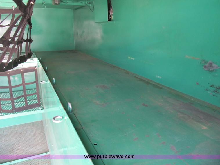 image for item B2740 1995 Ford F800 extended cab utility transport truck