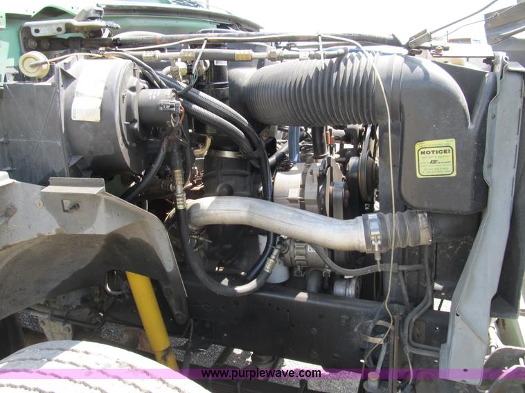 image for item B2740 1995 Ford F800 extended cab utility transport truck