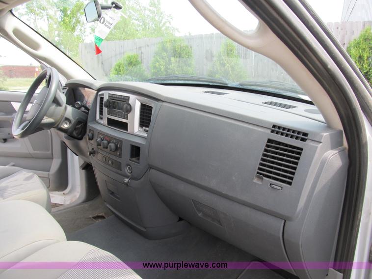 image for item B2755 2008 Dodge Ram 1500 Big Horn Edition quad cab pickup truck