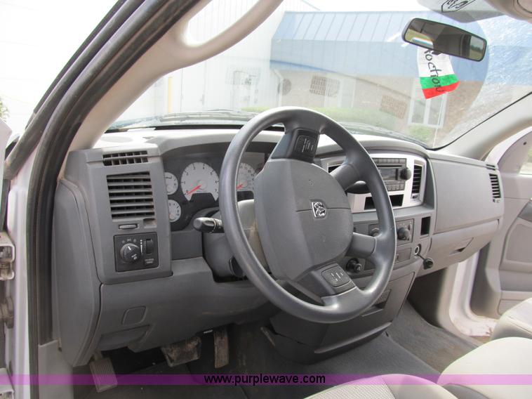 image for item B2755 2008 Dodge Ram 1500 Big Horn Edition quad cab pickup truck