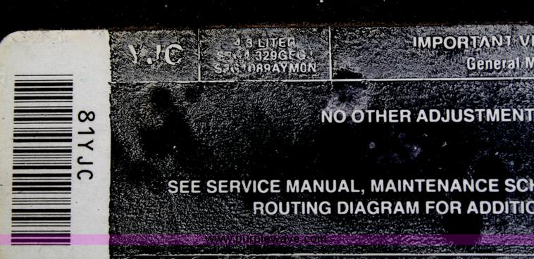 image for item B6813 1995 Chevrolet S10 pickup truck