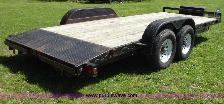 image for item C2026 2006 Star 18' equipment trailer