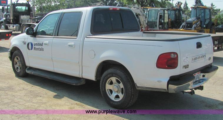 image for item C2577 2001 Ford F150 XLT club cab pickup truck