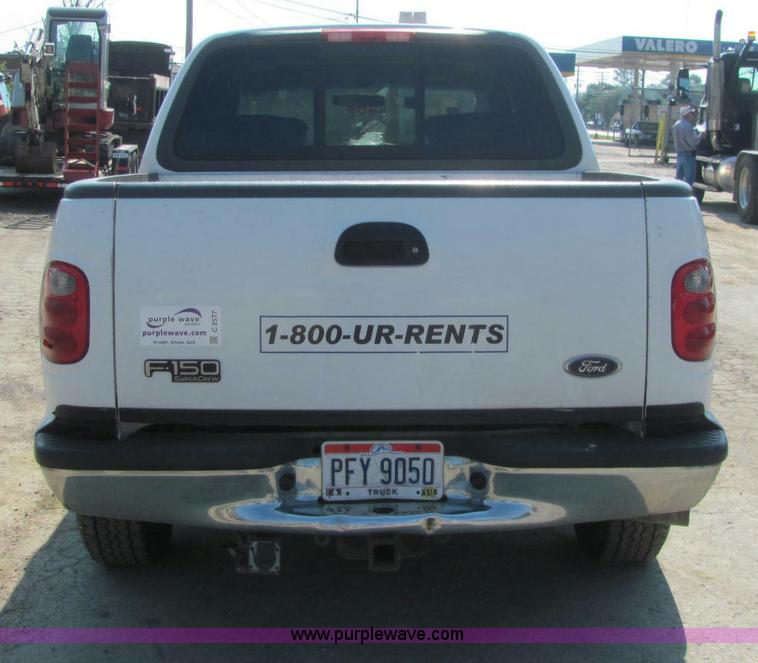 image for item C2577 2001 Ford F150 XLT club cab pickup truck