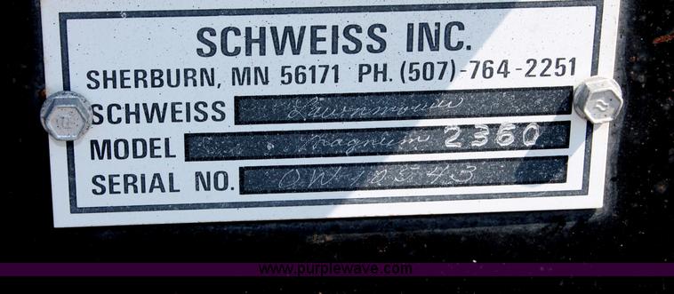 image for item C2593 Schweiss Magnum 2360 lawn mower