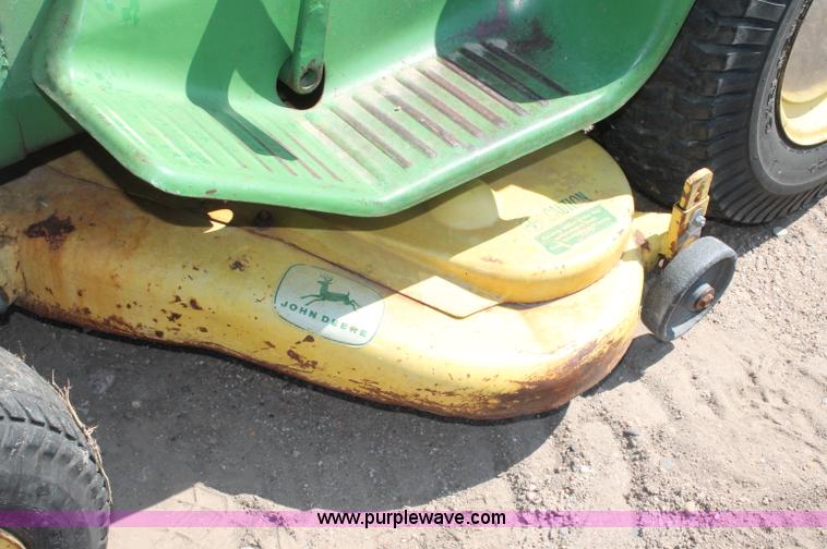 image for item C2594 John Deere 110 lawn mower