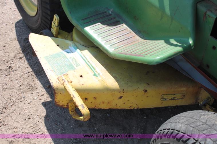image for item C2594 John Deere 110 lawn mower