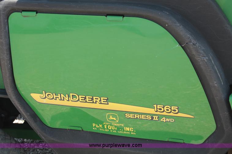 image for item C2597 2008 John Deere 1565 Series II lawn mower