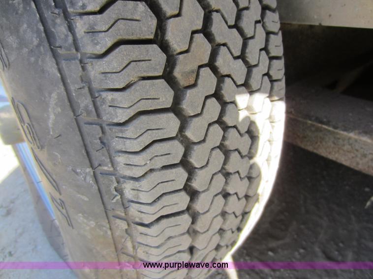 image for item D5544 1980 28' tandem axle enclosed trailer