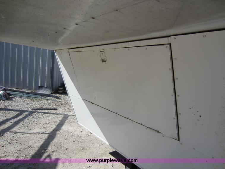 image for item D5544 1980 28' tandem axle enclosed trailer