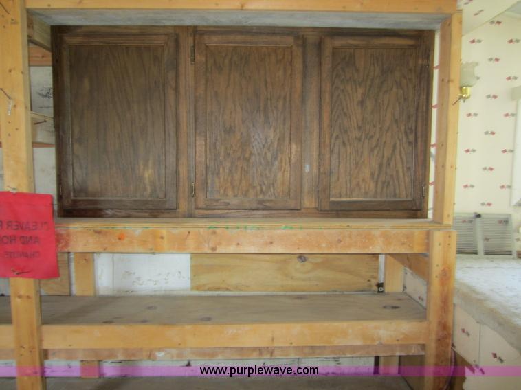 image for item D5544 1980 28' tandem axle enclosed trailer