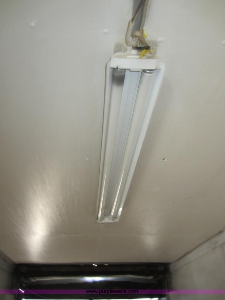 image for item D5544 1980 28' tandem axle enclosed trailer