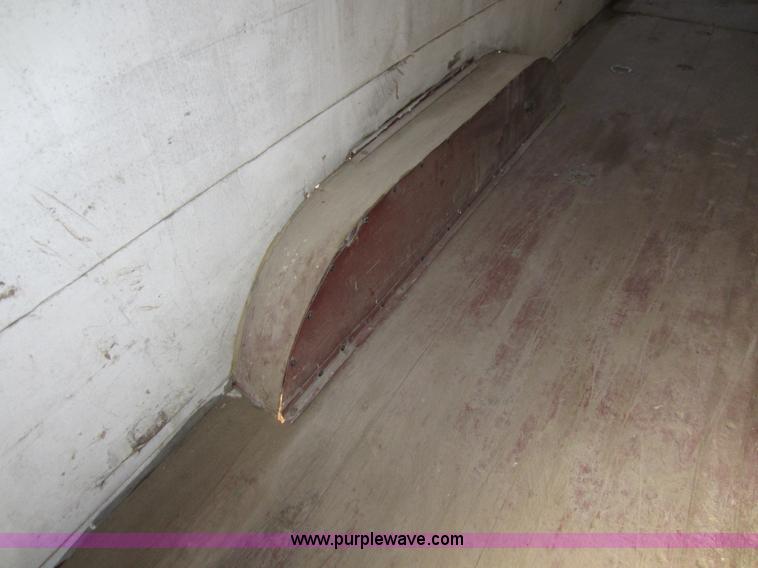 image for item D5544 1980 28' tandem axle enclosed trailer