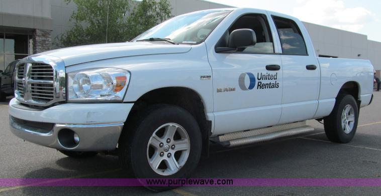 image for item I9777 2008 Dodge Ram 1500 SLT Quad Cab pickup truck