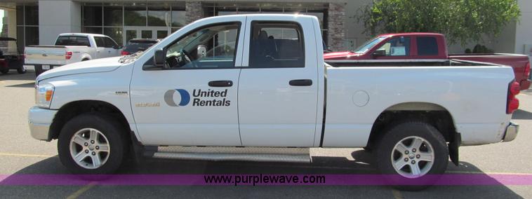 image for item I9777 2008 Dodge Ram 1500 SLT Quad Cab pickup truck