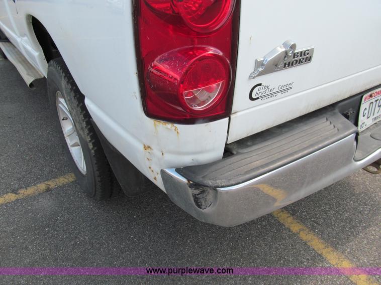 image for item I9777 2008 Dodge Ram 1500 SLT Quad Cab pickup truck