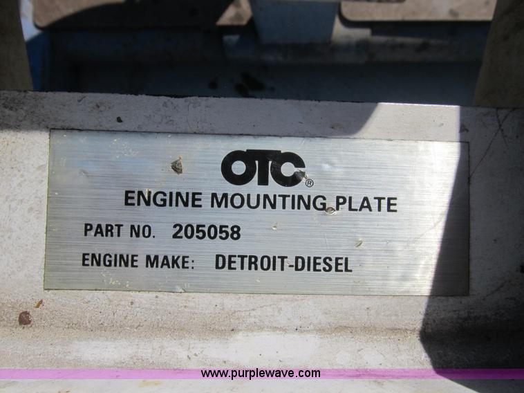 image for item K9291 OTC 6,000 lb revolver diesel engine stand