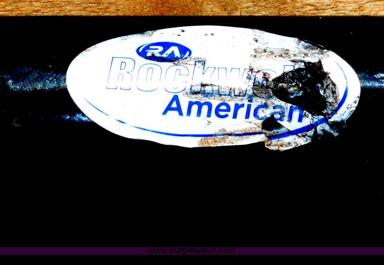 image for item L9922 (2) Rockwell American 3,500 lbs trailer axles with brakes