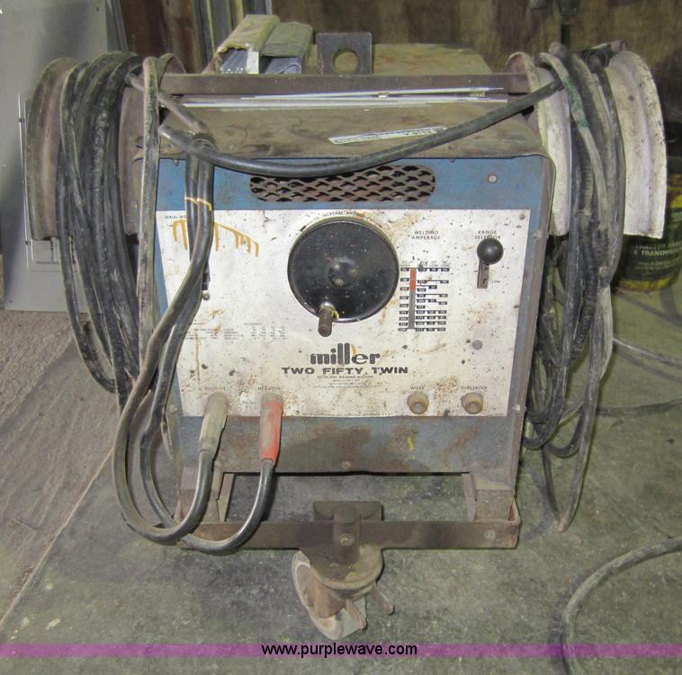 image for item V9113 Miller 250 Twin AC/DC welder